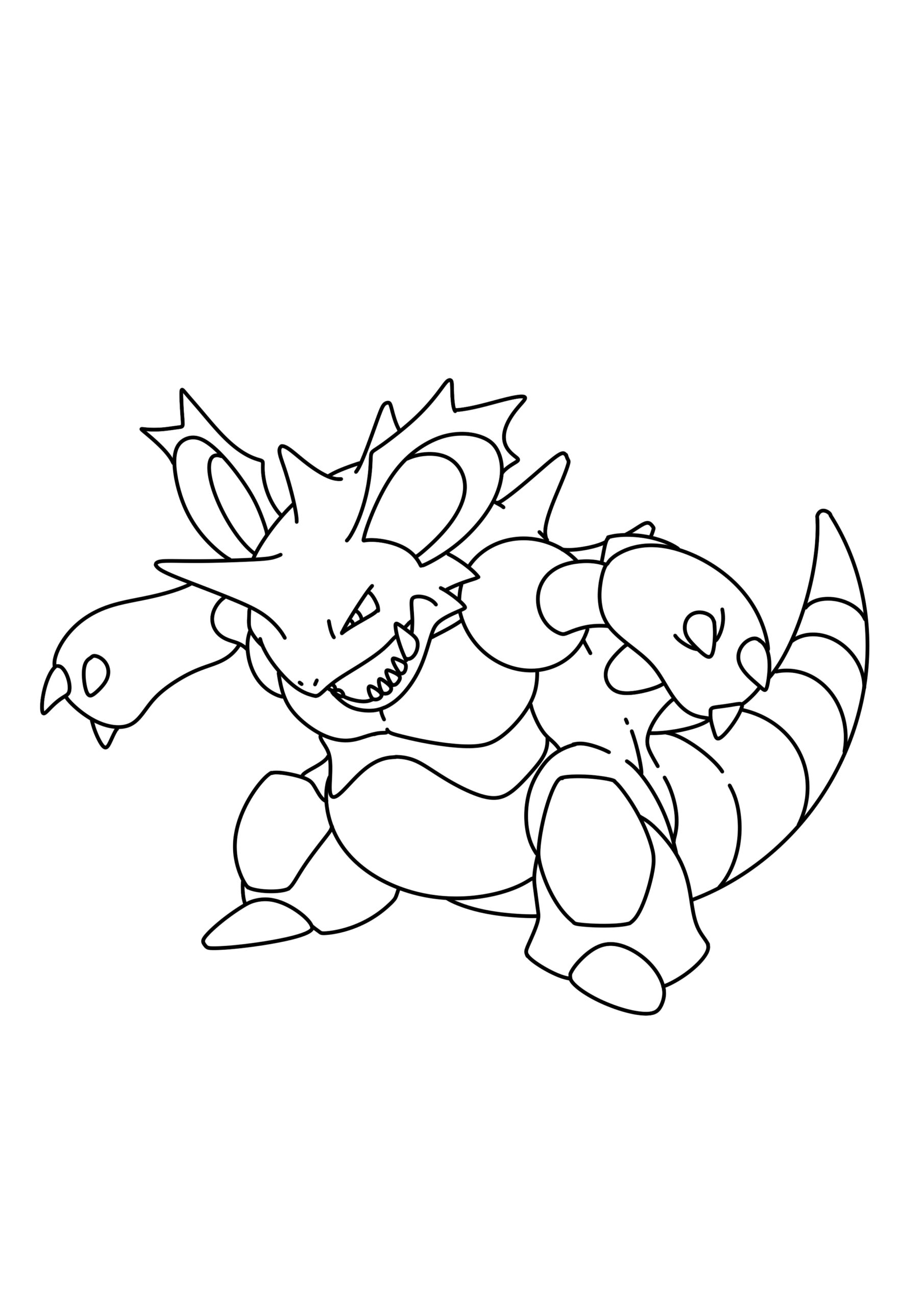 Pokémon-0034 Nidoking