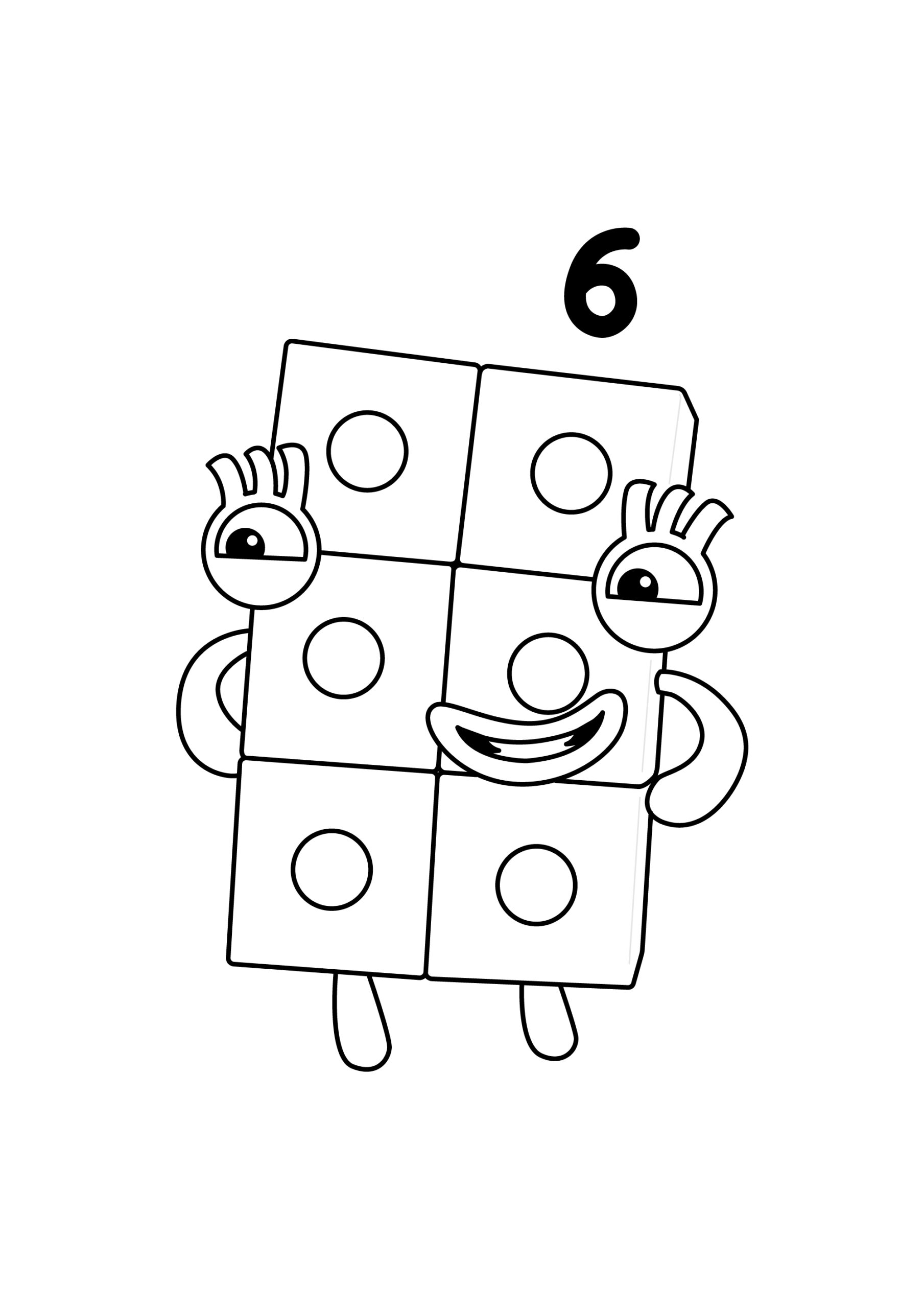 Number BLOCKS-6