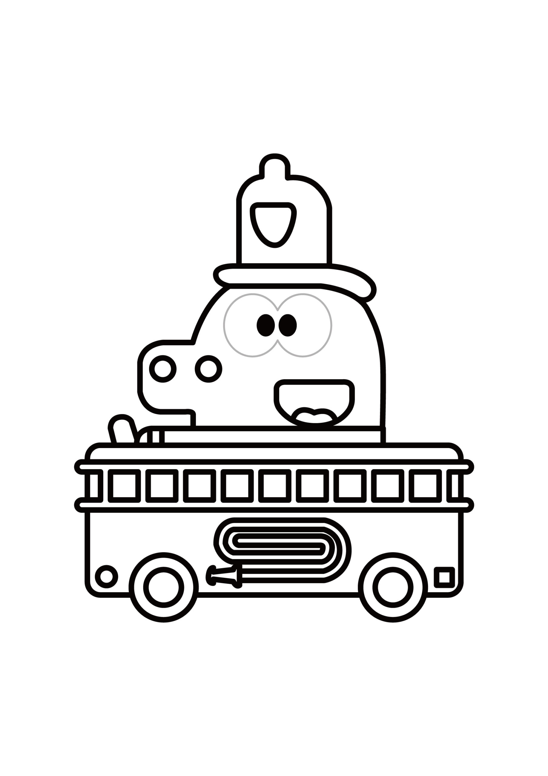 HEY DUGGEE-firetruck Roly