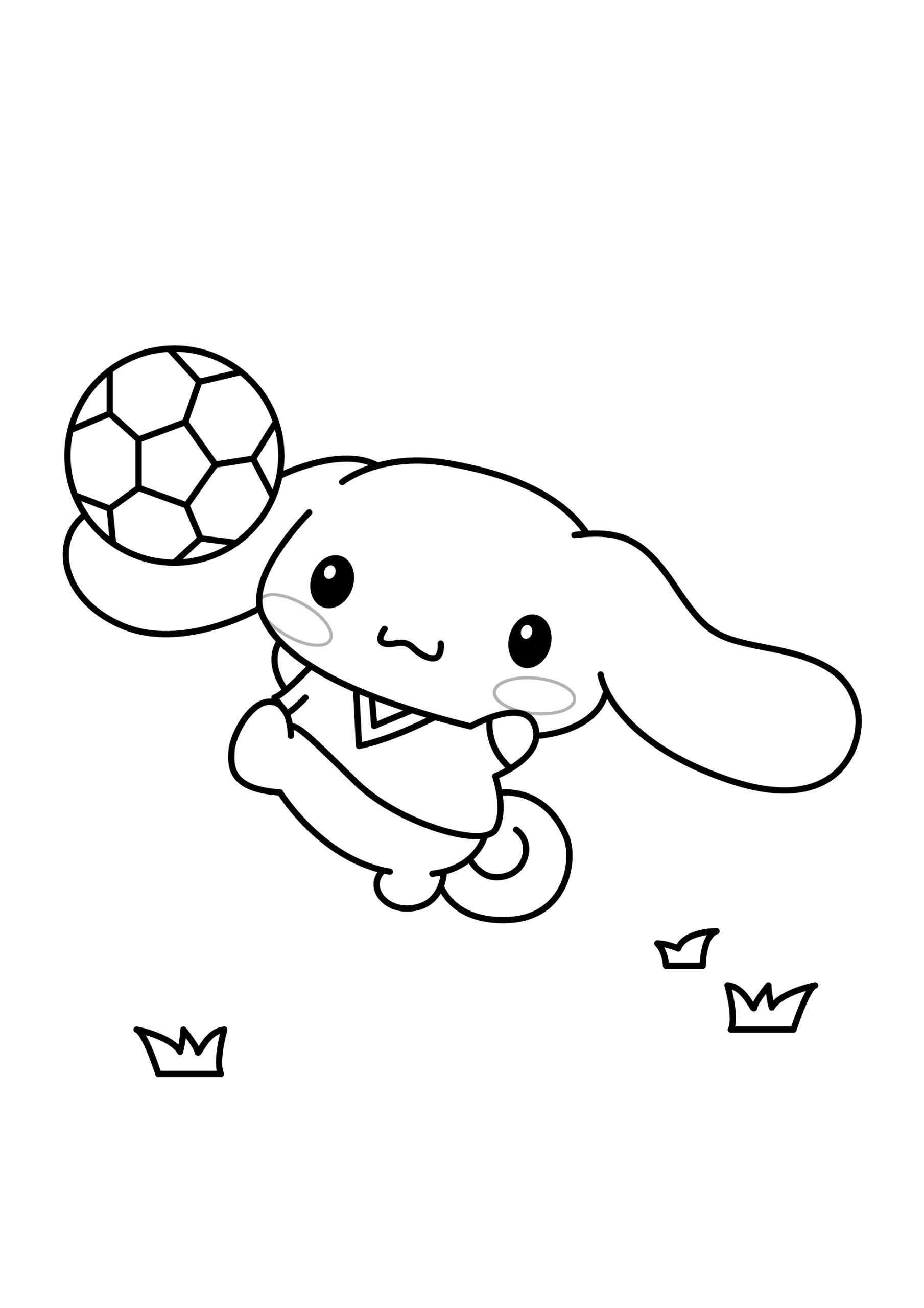 Sanrio characters-soccer cinnamoroll